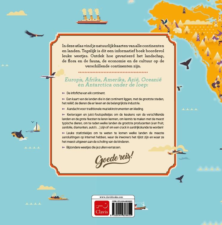 Achterkant van De grote weetjesatlas