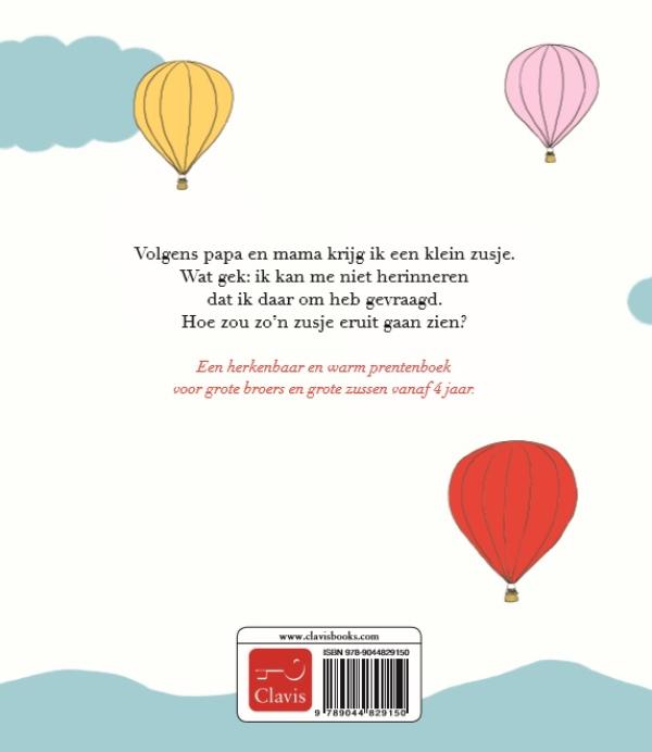 Achterkant van Mijn kleine zusje