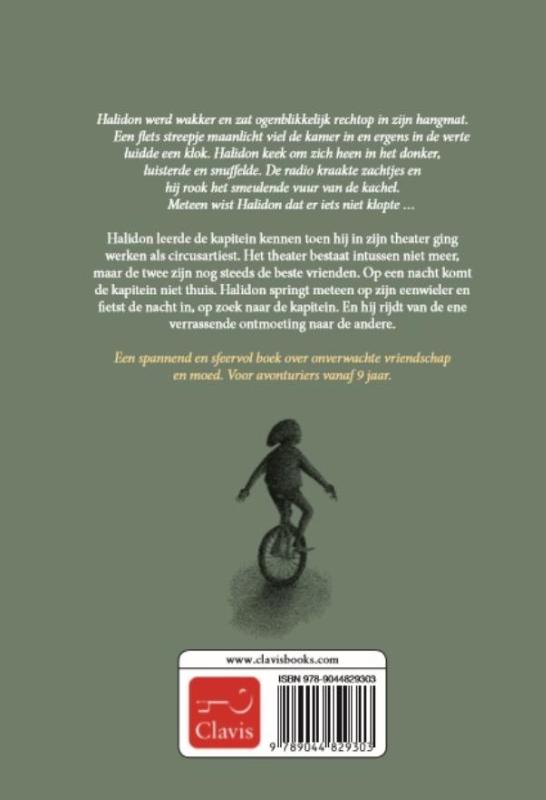 Achterkant van Op zoek naar de kapitein