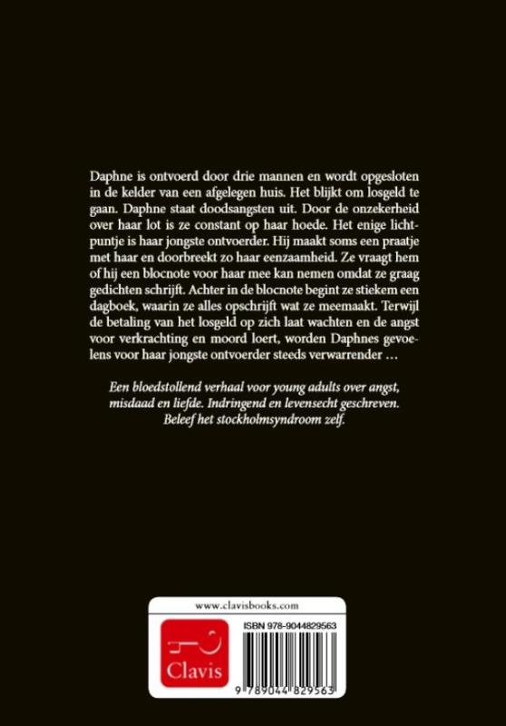 Achterkant van Mijn onvergetelijke ontvoerder