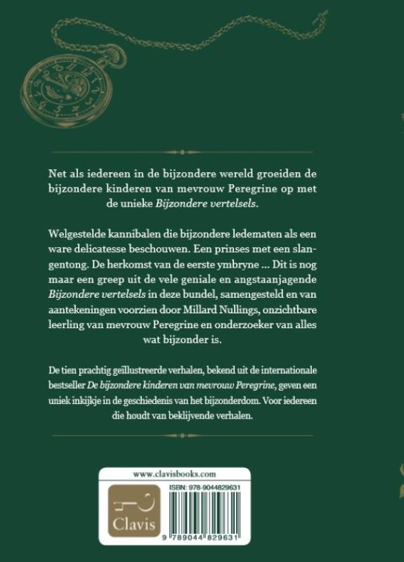 Achterkant van Bijzondere vertelsels