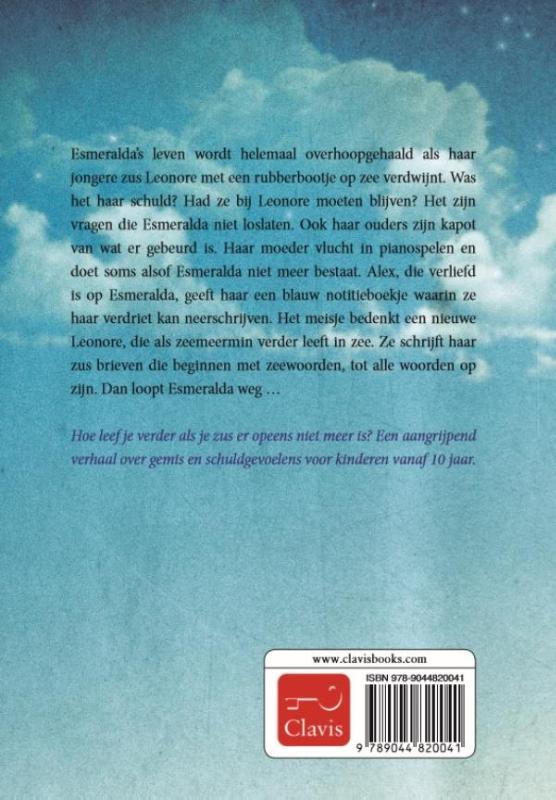 Achterkant van Blauw voor Leonore