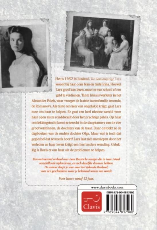 Achterkant van Lara