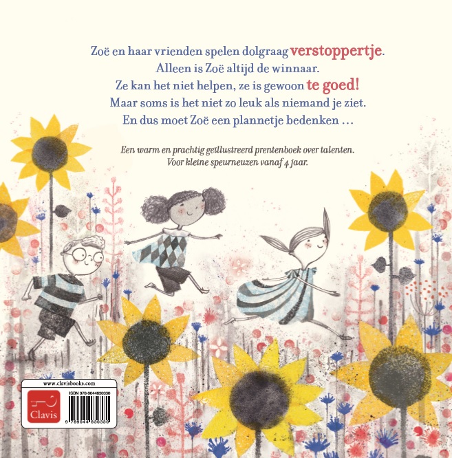 Achterkant van Zoë zie je niet