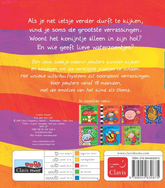 Achterkant van Hoe lief!