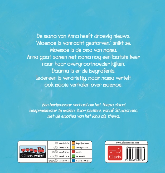 Achterkant van Anna's moemoe is dood