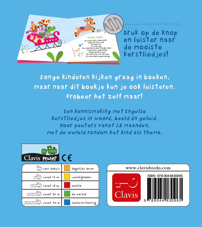 Achterkant van Kerstliedjes
