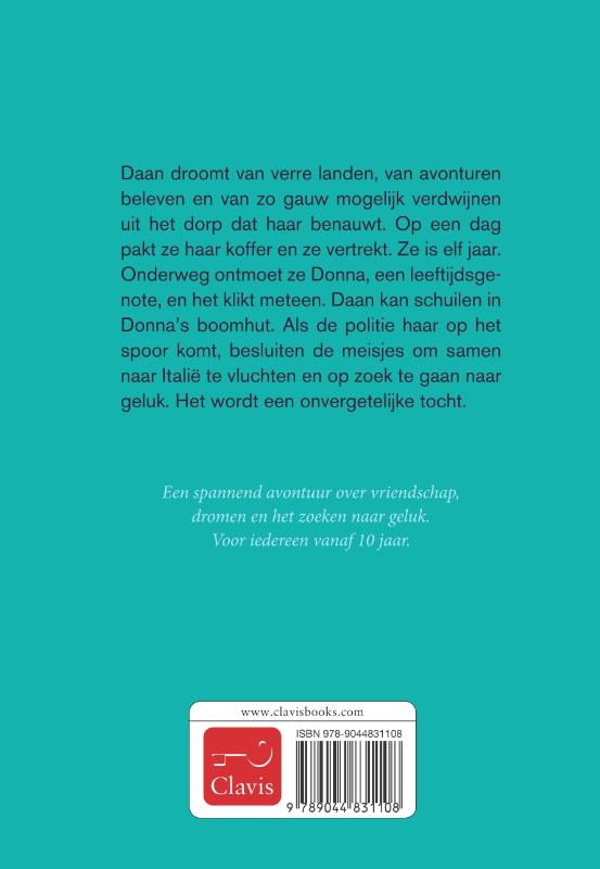 Achterkant van Basta!