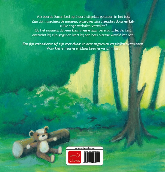 Achterkant van Beertje lief