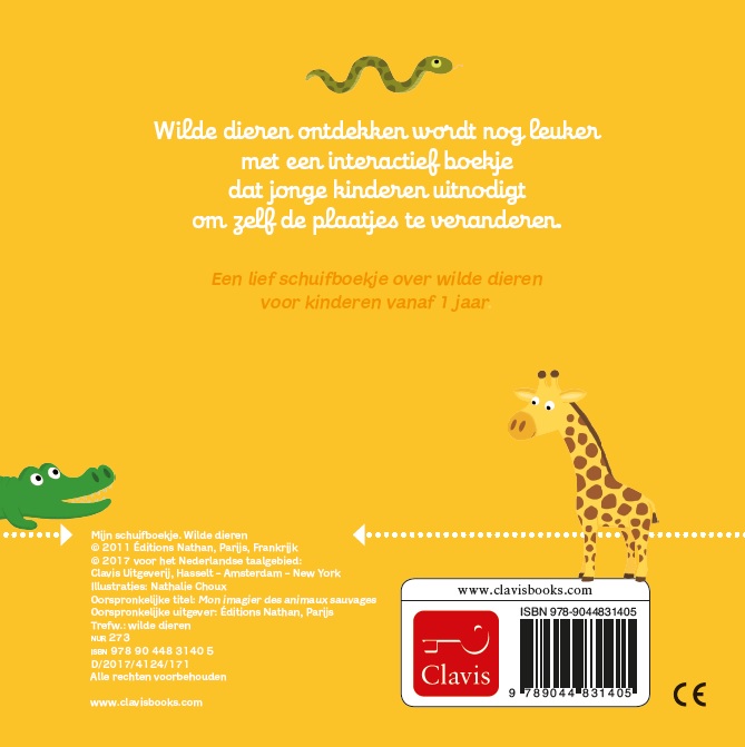 Achterkant van Wilde dieren