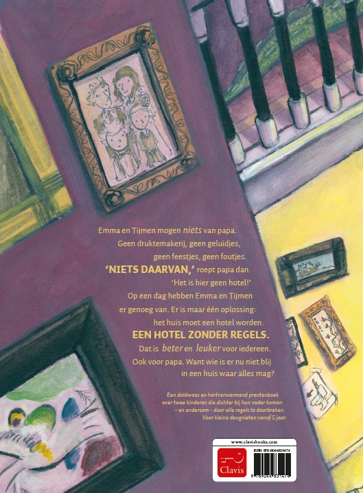 Achterkant van Het alles mag hotel