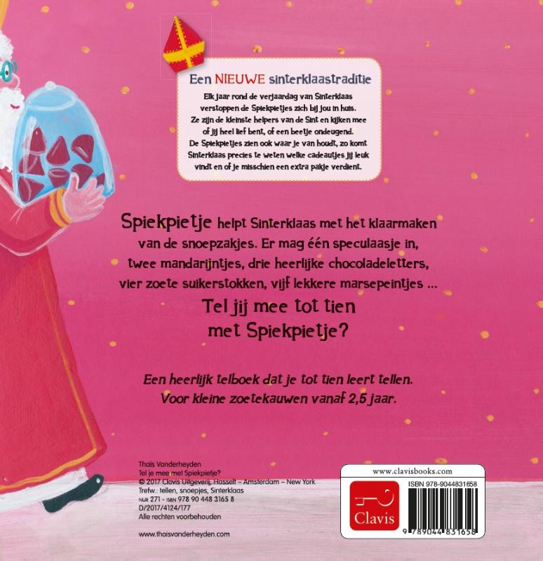 Achterkant van Tel je mee met Spiekpietje?