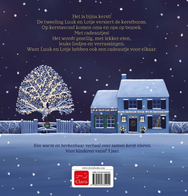Achterkant van Het is kerst!