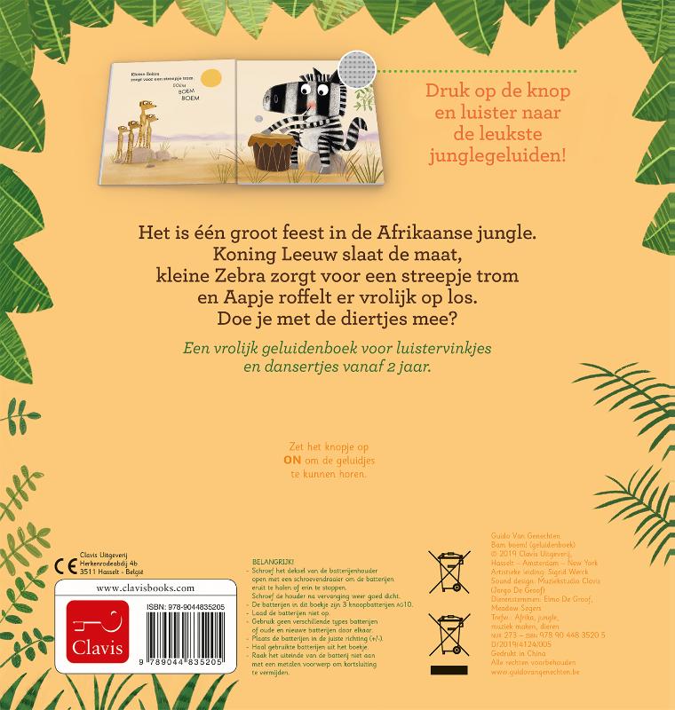 Achterkant van Bam boem!