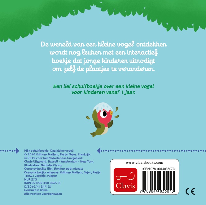 Achterkant van Dag kleine vogel!