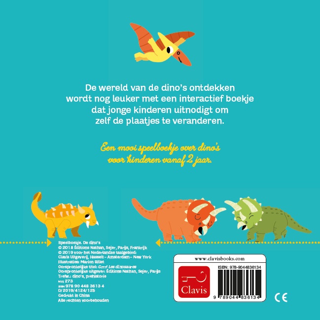 Achterkant van De dino's
