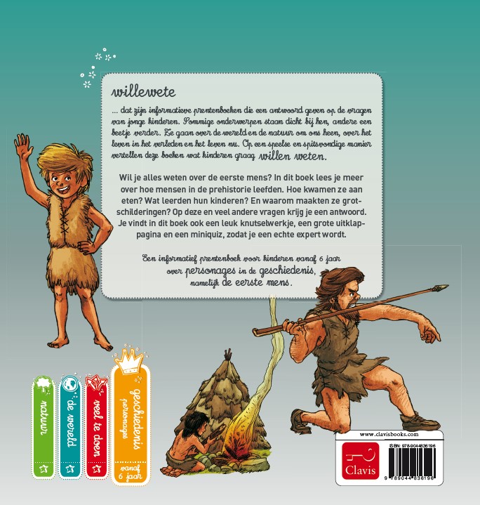 Achterkant van De eerste mens