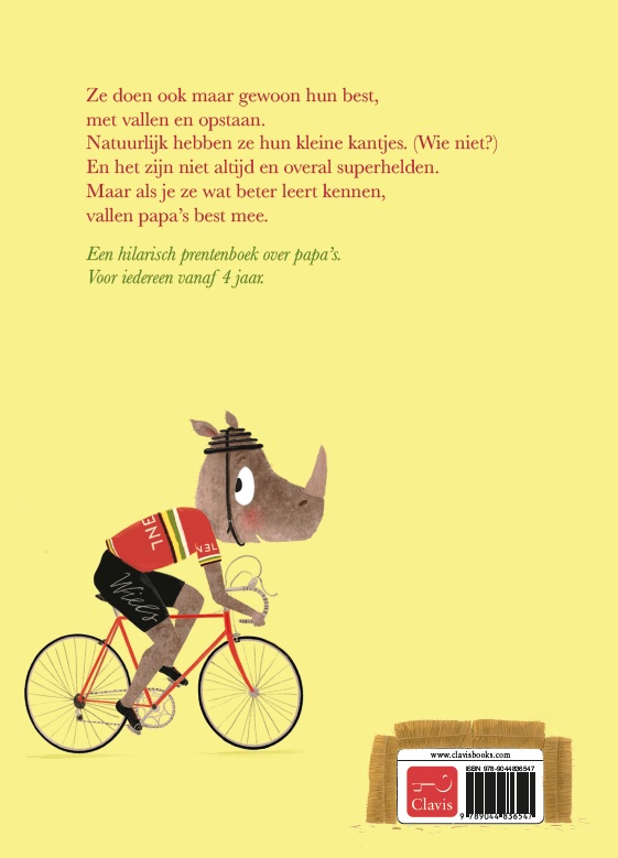 Achterkant van Papa's zijn soms…