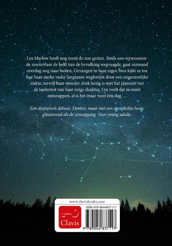 Achterkant van Als de nacht eindigt