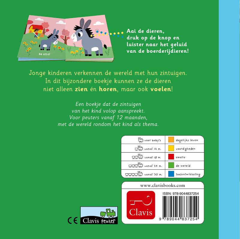 Achterkant van Boerderijdieren