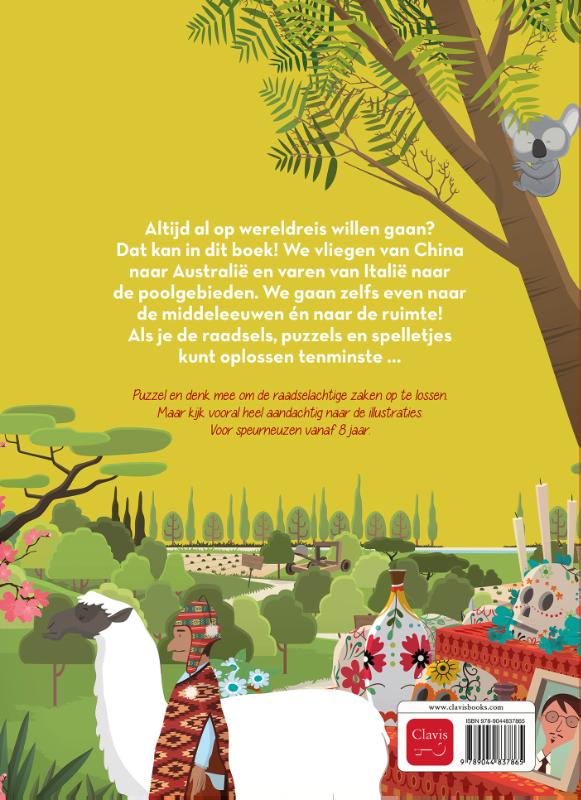 Achterkant van Een wereld vol raadsels