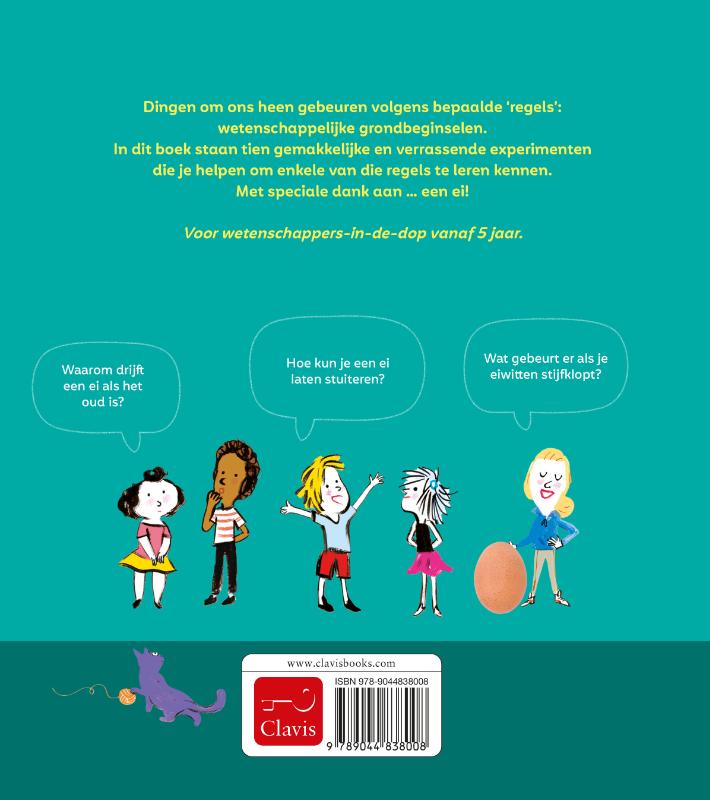 Achterkant van De wetenschap van het ei
