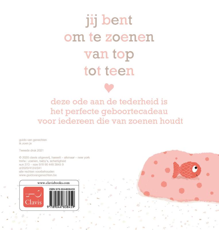 Achterkant van Ik zoen je