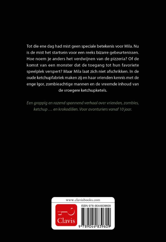 Achterkant van De krokodillenfabriek