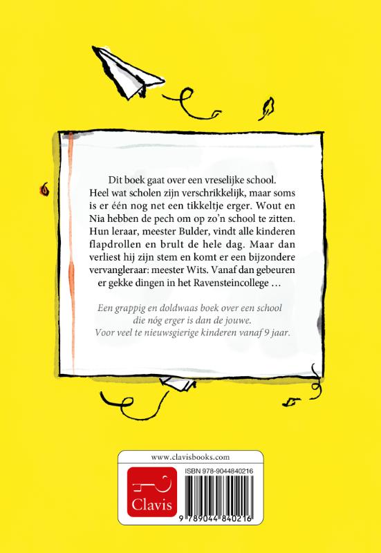 Achterkant van Niet spieken op pagina 39