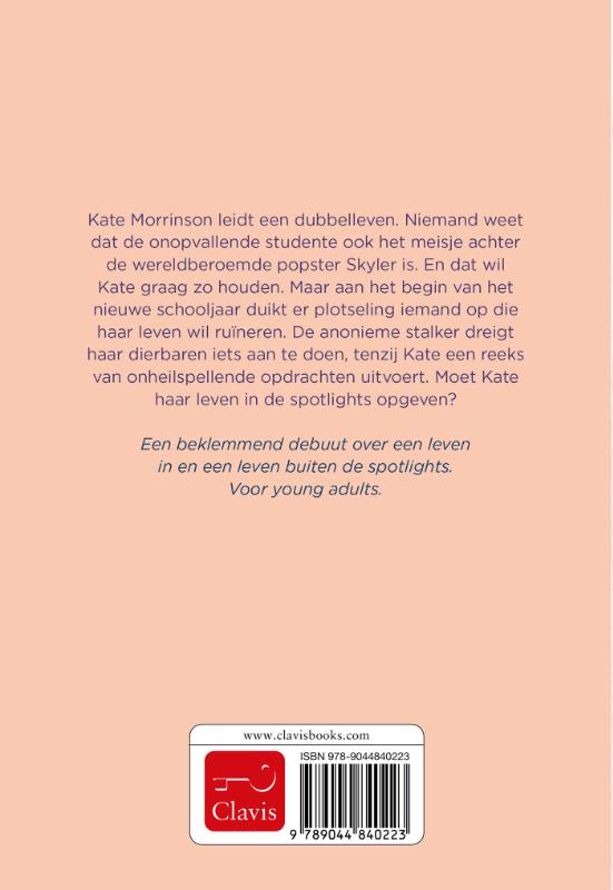 Achterkant van In de spotlights