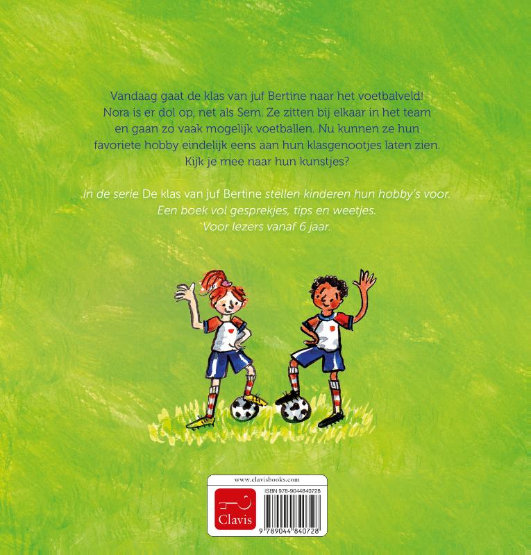 Achterkant van Wij voetballen