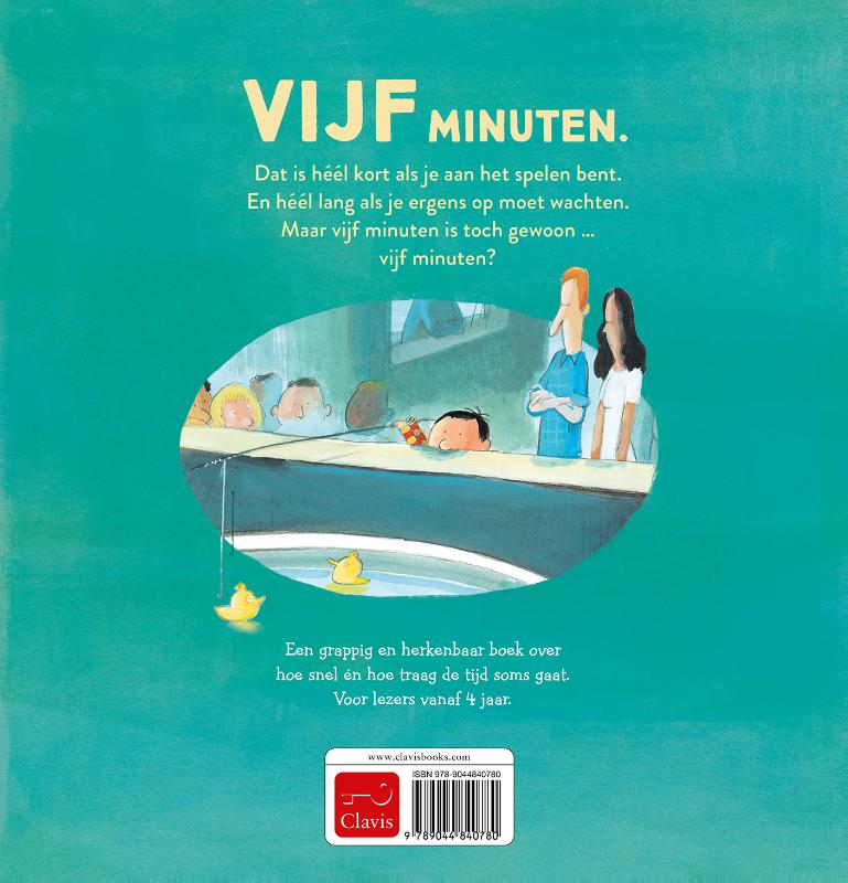 Achterkant van Vijf minuten