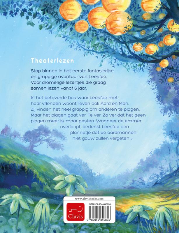 Achterkant van De aardmannetjes maken het bont
