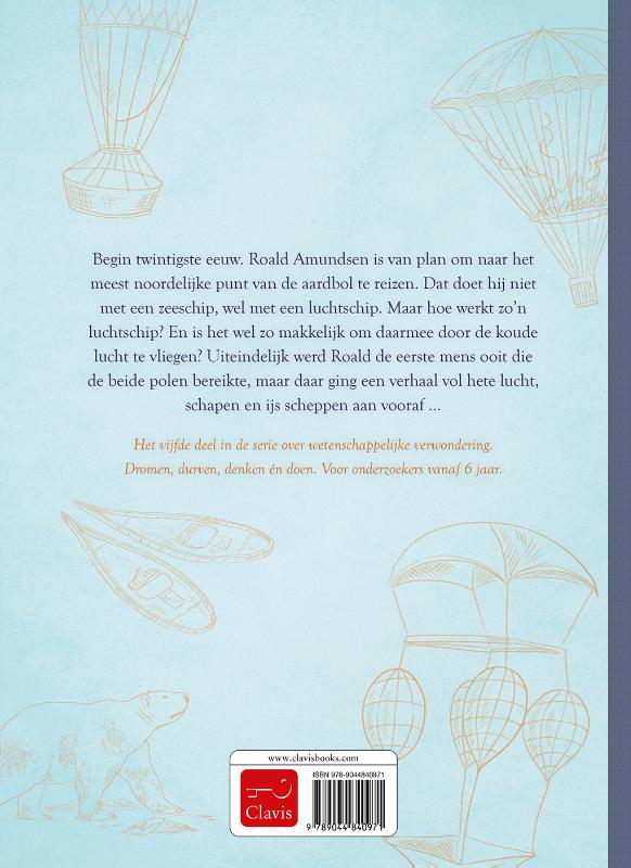 Achterkant van Tocht naar de Noordpool