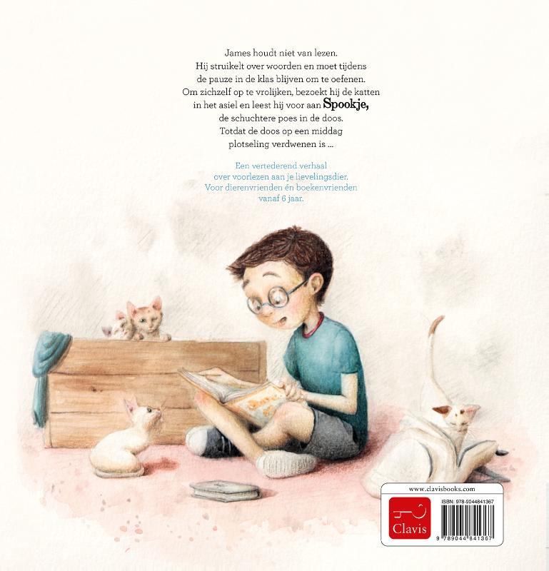 Achterkant van Een boek voor poes