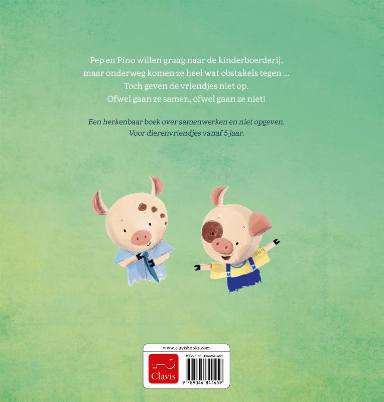 Achterkant van Pep en Pino naar de kinderboerderij