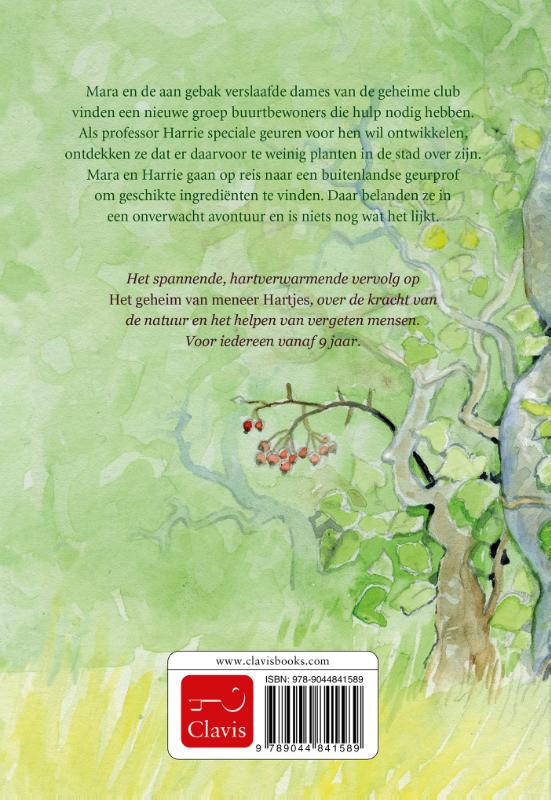 Achterkant van Op zoek naar het groene goud