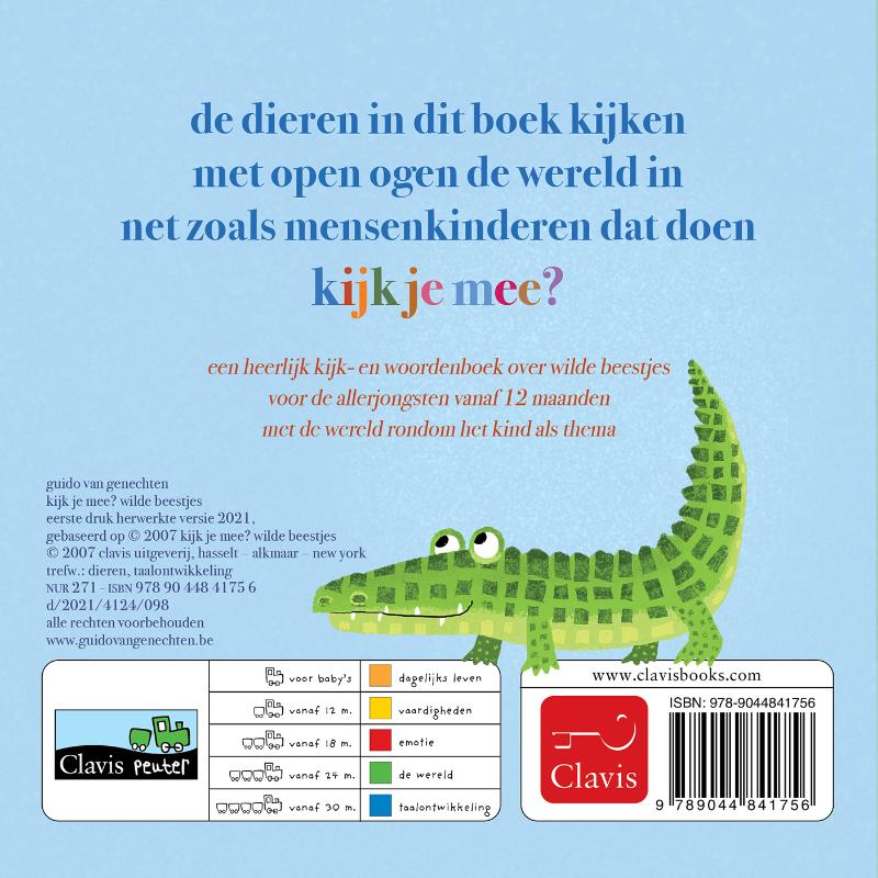 Achterkant van Wilde beestjes