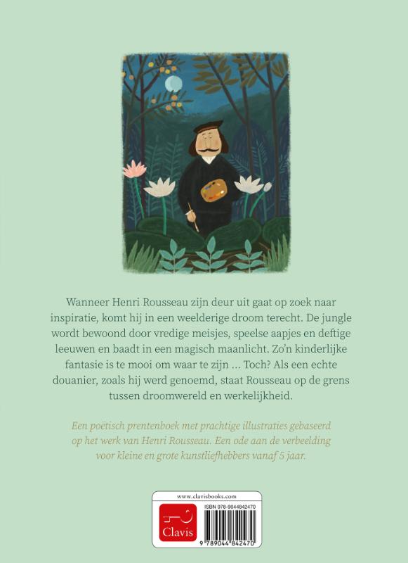 Achterkant van De jungle van de dromen