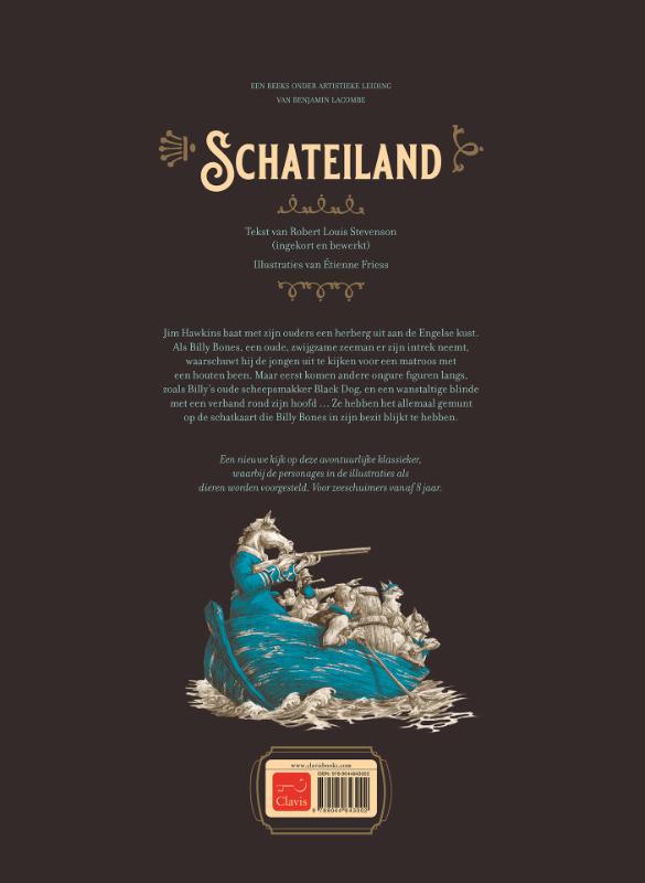 Achterkant van Schateiland