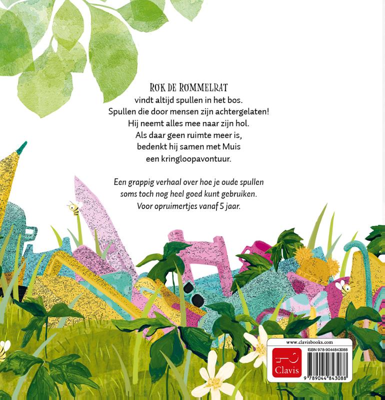 Achterkant van Rok de rommelrat