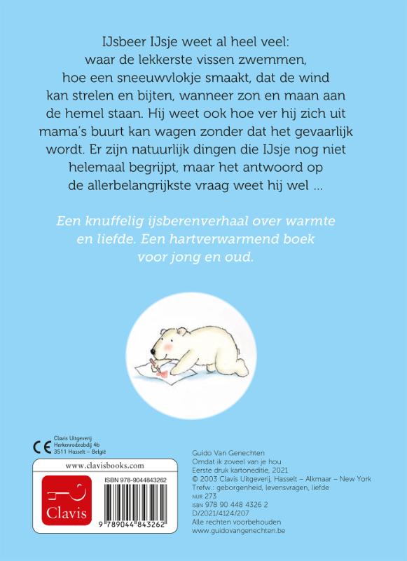 Achterkant van Omdat ik zoveel van je hou