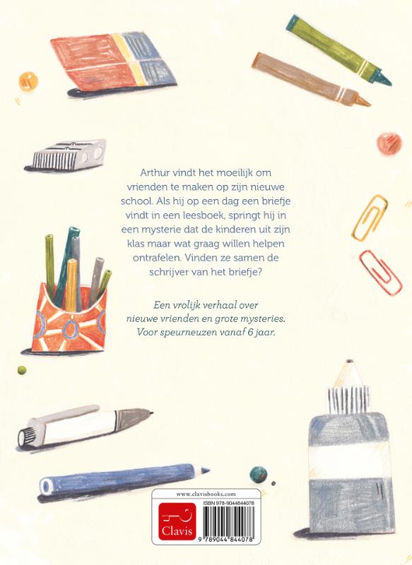 Achterkant van Sporen van papier