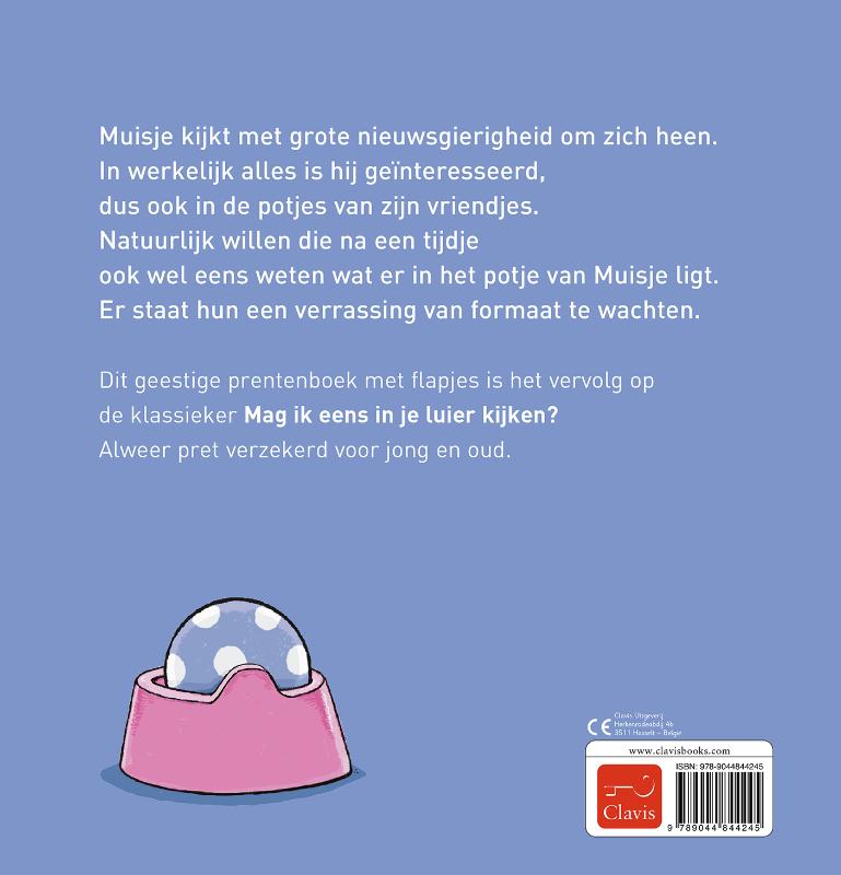 Achterkant van Mag ik eens in je potje kijken?