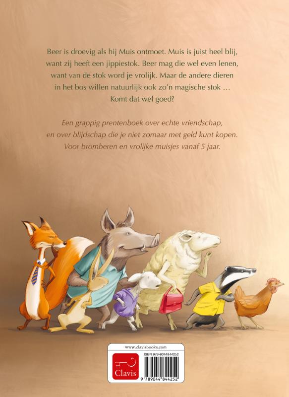Achterkant van De jippiestok