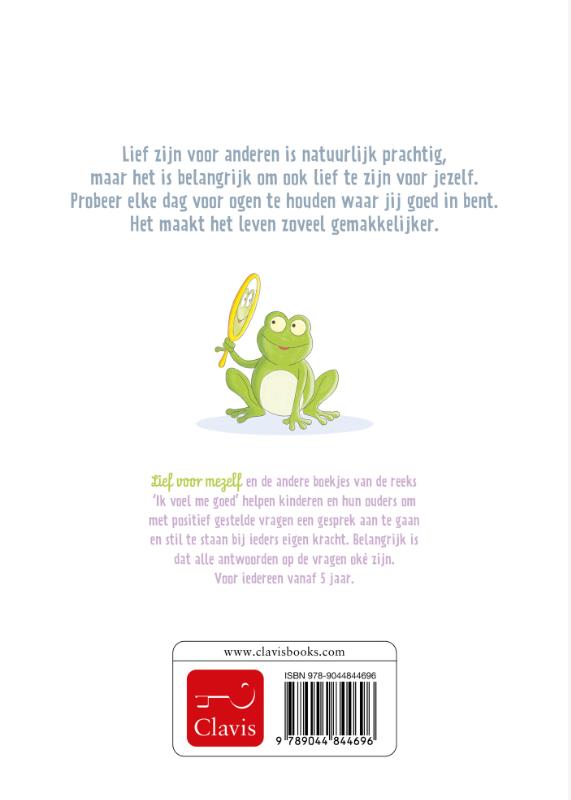 Achterkant van Lief voor mezelf