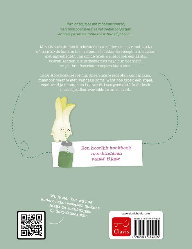 Achterkant van Lekkers van om de hoek