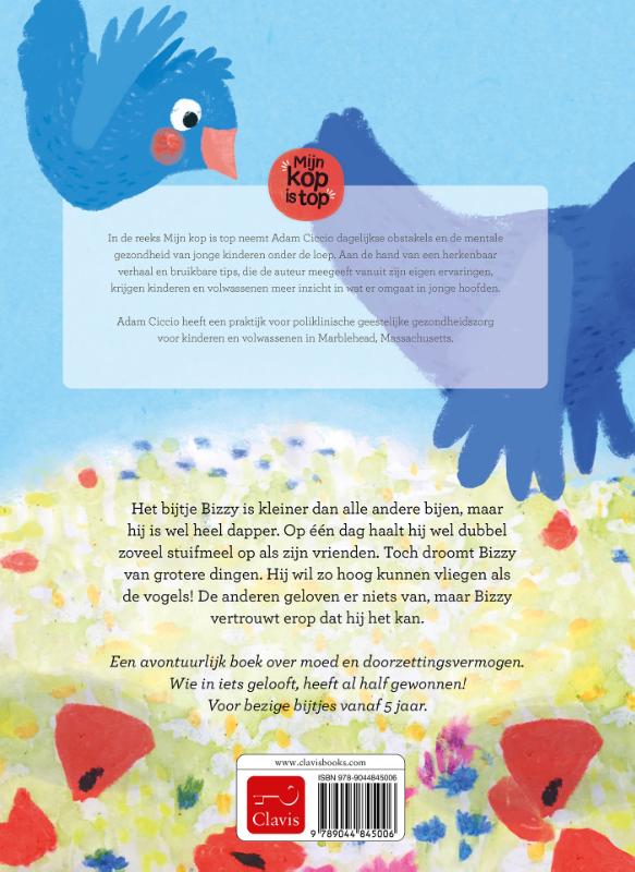Achterkant van Vliegen met de vogels