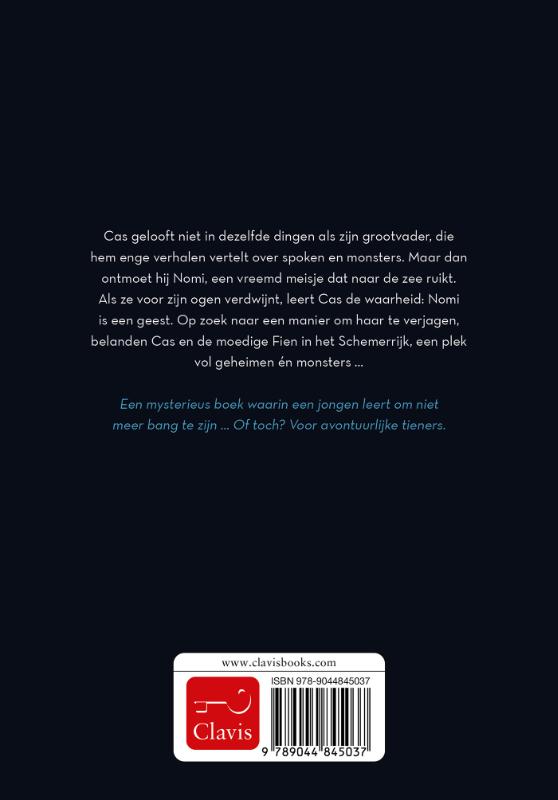 Achterkant van Hoe Cas toevallig geestenjager werd