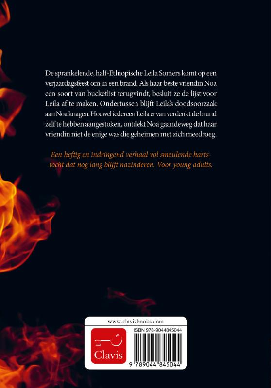 Achterkant van Vlam